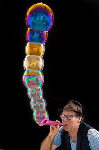 The Amazing Bubble Man