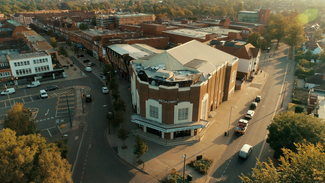 Aerial Broadway Cinema