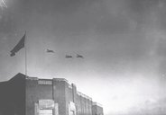 (Allied) bombers over broadway WW2